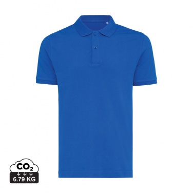 Logo trade corporate gifts image of: Iqoniq Yosemite recycled cotton pique polo
