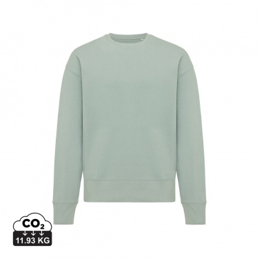 Logo trade advertising products picture of: Iqoniq Kruger relaxed recycled cotton crew neck