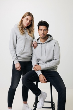 Logo trade promotional item photo of: Iqoniq Torres recycled cotton hoodie undyed