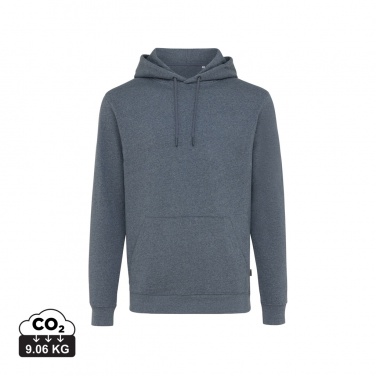 Logo trade business gifts image of: Iqoniq Torres recycled cotton hoodie undyed
