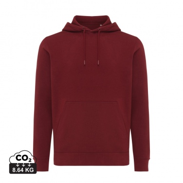 Logo trade promotional giveaways image of: Iqoniq Rila lightweight recycled cotton hoodie
