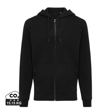 Logo trade promotional item photo of: Iqoniq Abisko recycled cotton zip through hoodie