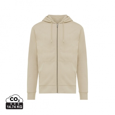 Logo trade advertising product photo of: Iqoniq Abisko recycled cotton zip through hoodie