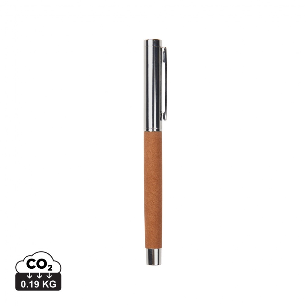 Logotrade promotional giveaway image of: VINGA Bosler RCS recycled SS pen