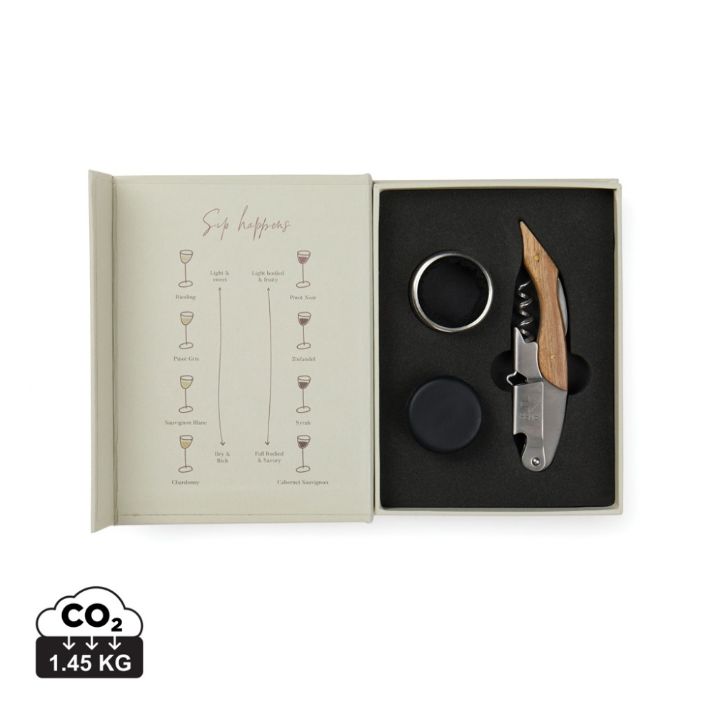 Logotrade business gift image of: VINGA Story of wine