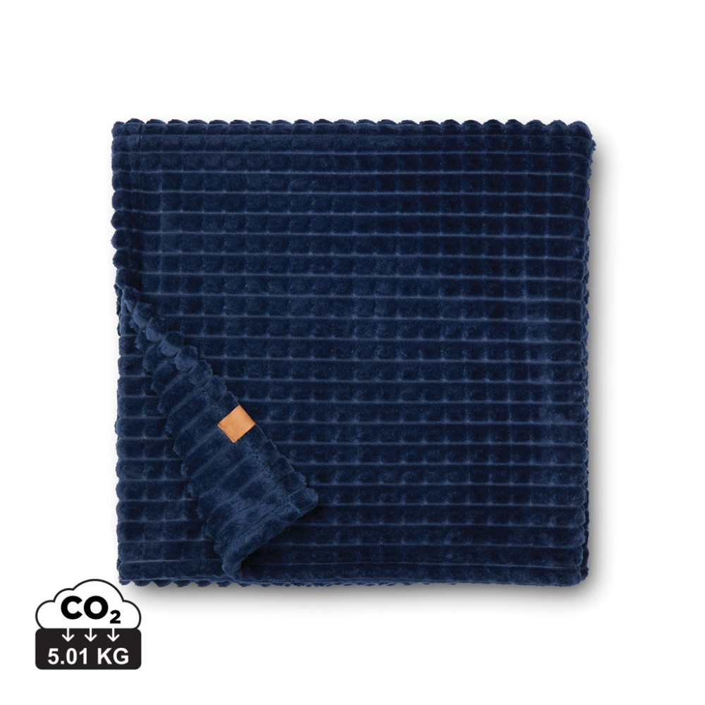 Logo trade corporate gift photo of: VINGA Branson GRS rpet blanket