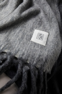 Logotrade promotional gift image of: Vinga Saletto wool blend blanket
