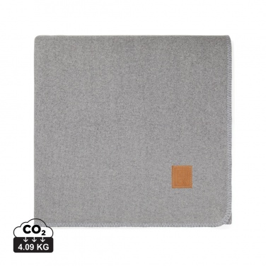 Logo trade business gift photo of: VINGA Moulton GRS RPET blanket