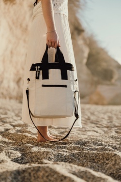 Logo trade promotional items picture of: VINGA Volonne AWARE™ recycled canvas cooler tote bag