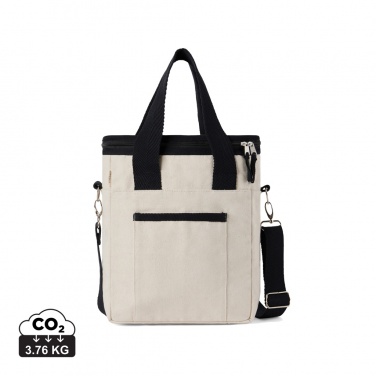 Logotrade promotional gift image of: VINGA Volonne AWARE™ recycled canvas cooler tote bag