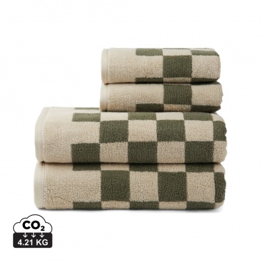 Logo trade promotional items image of: VINGA Elba OCS organic cotton towel, 4 pcs set