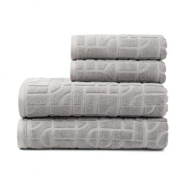 Logo trade promotional item photo of: VINGA Verso OCS organic cotton towel, 4 pcs set