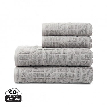 Logo trade promotional item photo of: VINGA Verso OCS organic cotton towel, 4 pcs set