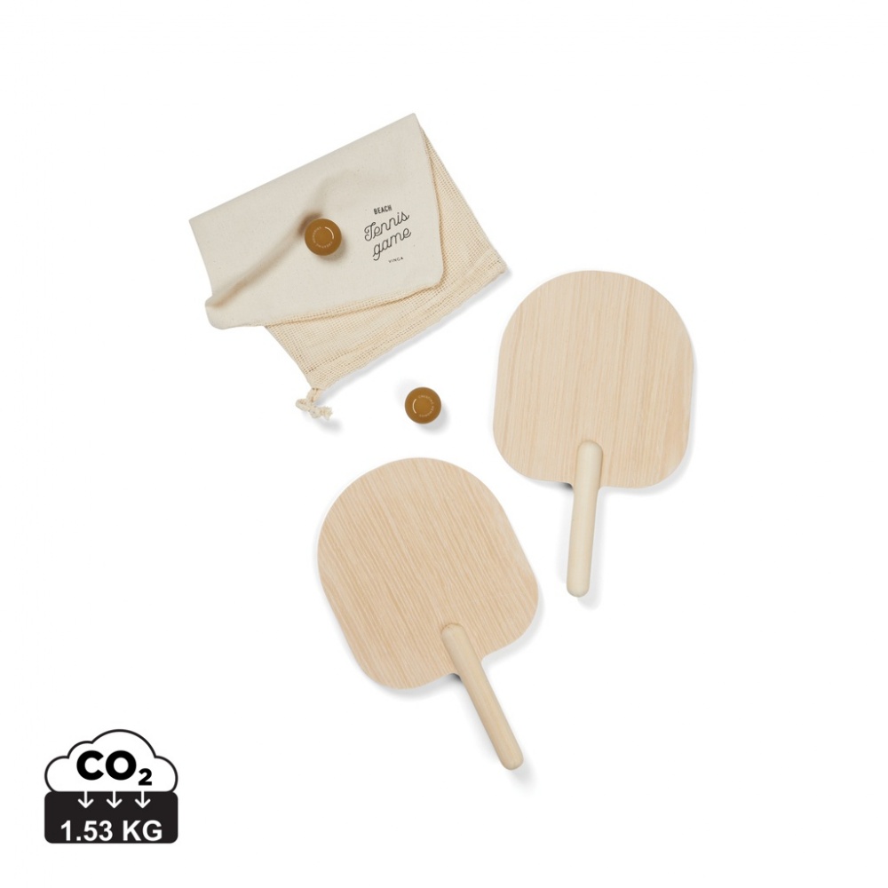 Logo trade promotional gifts picture of: VINGA Miro beach tennis game