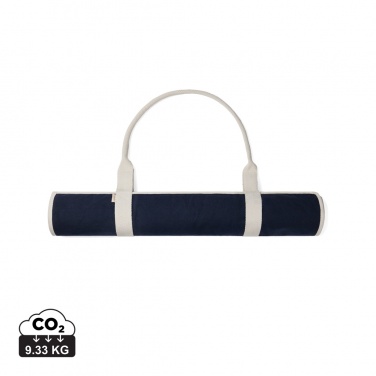 Logo trade corporate gifts image of: VINGA Volonne AWARE™ recycled canvas beach mat