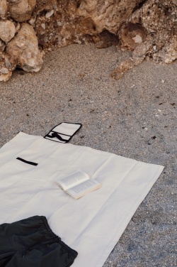 Logotrade business gift image of: VINGA Volonne AWARE™ recycled canvas picnic blanket