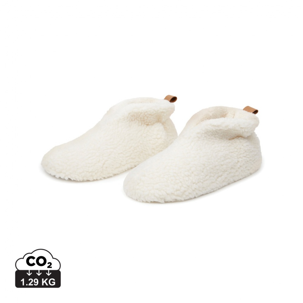 Logotrade promotional item picture of: VINGA Santos RCS recycled pet cosy slippers