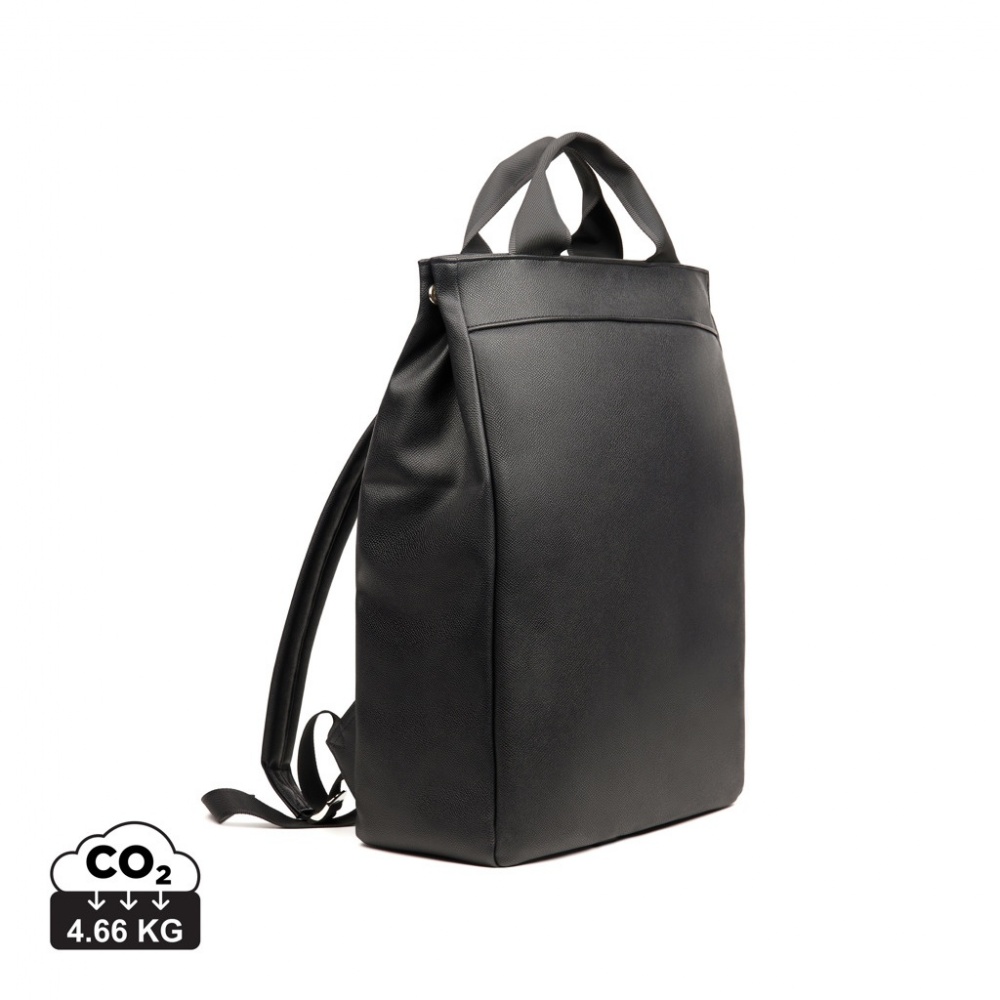 Logotrade promotional merchandise image of: VINGA Bermond RCS recycled PU backpack