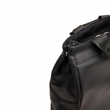 Logotrade promotional giveaways photo of: VINGA Bermond RCS recycled PU backpack