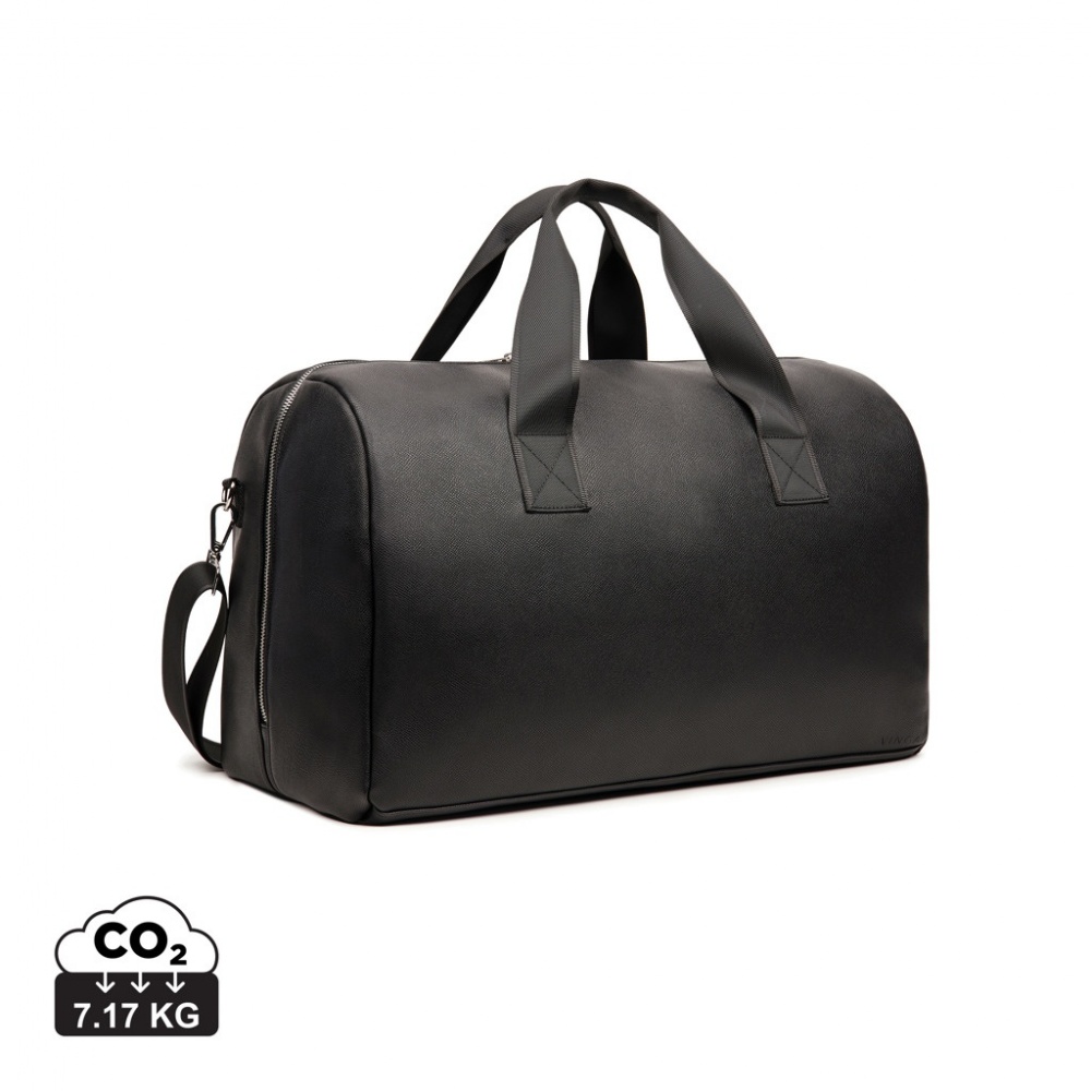 Logo trade promotional gift photo of: VINGA Bermond RCS recycled PU weekend bag