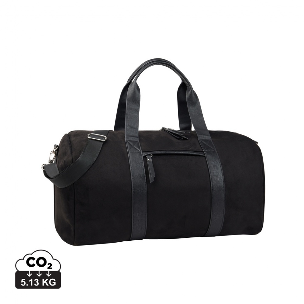 Logo trade promotional gift photo of: VINGA Marlow RCS recycled polyester weekend bag