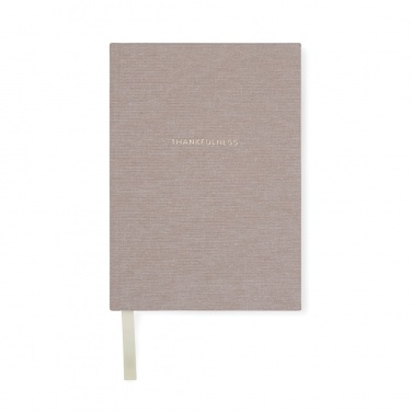 Logotrade promotional merchandise photo of: VINGA Thankfulness GRS recycled paper journal