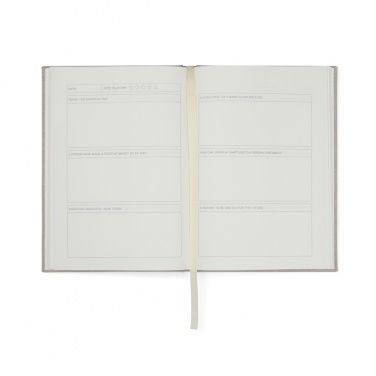 Logotrade advertising products photo of: VINGA Thankfulness GRS recycled paper journal