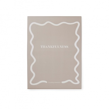Logotrade advertising product image of: VINGA Thankfulness GRS recycled paper journal