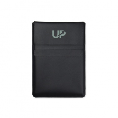 Logotrade promotional item picture of: VINGA Timo PU RCS RPET 14" laptop sleeve