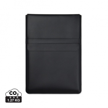 Logo trade advertising products picture of: VINGA Timo PU RCS RPET 14" laptop sleeve