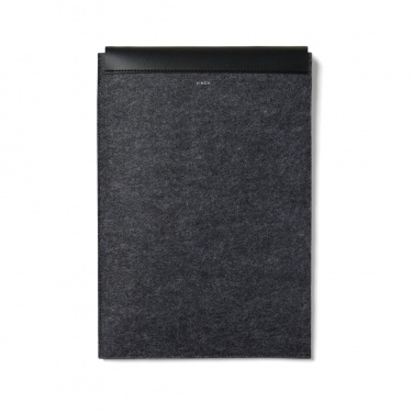 Logo trade advertising products image of: VINGA Albon GRS recycled felt 15" laptop sleeve
