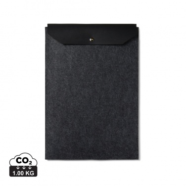 Logo trade promotional merchandise image of: VINGA Albon GRS recycled felt 17" laptop sleeve