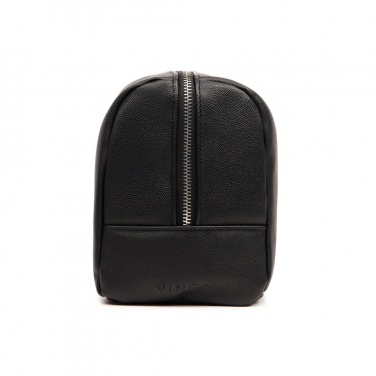 Logo trade promotional merchandise image of: VINGA Bermond RCS recycled PU toiletry bag