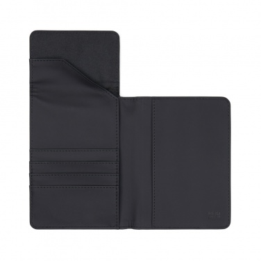 Logo trade advertising products picture of: VINGA Baltimore RCS recycled polyester RFID passport cover