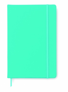 Logo trade promotional giveaway photo of: A5 notebook 96 plain sheets