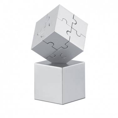 Logo trade promotional giveaway photo of: Metal 3D puzzle
