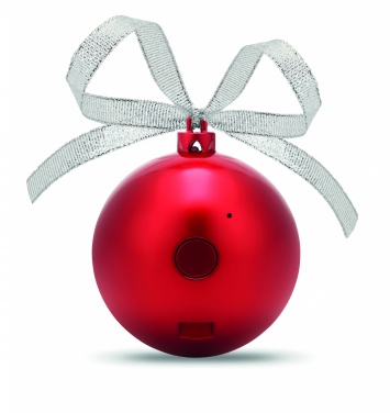 Logo trade promotional giveaways picture of: Speaker Christmas ball