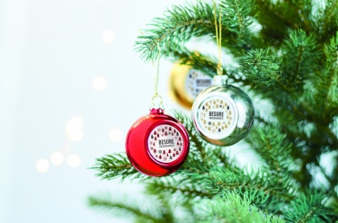 Logotrade promotional giveaways photo of: Christmas ball for sublimation