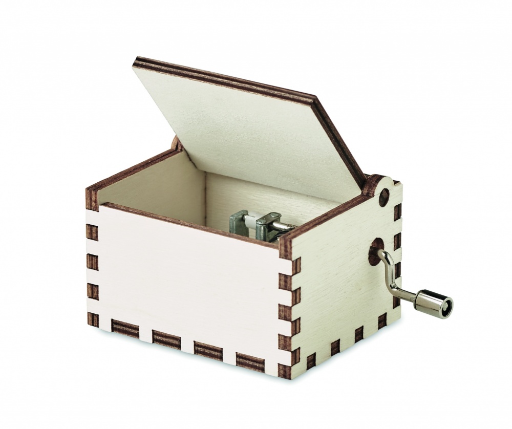 Logotrade promotional giveaway picture of: Wooden Christmas music box
