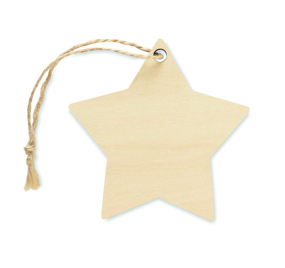 Logotrade corporate gift picture of: Christmas ornament star