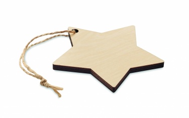 Logotrade promotional giveaway image of: Christmas ornament star