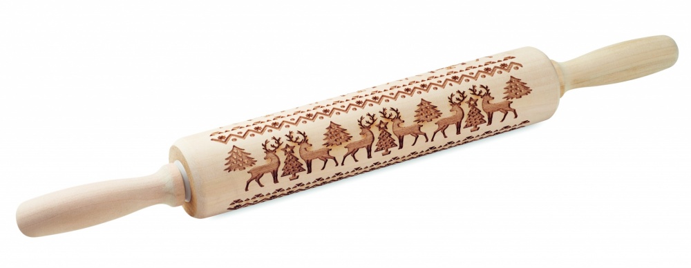 Logotrade advertising product image of: Christmas pastry wooden rolling