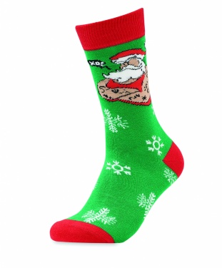 Logo trade promotional gifts picture of: Pair of Christmas socks L