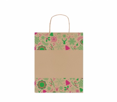 Logo trade business gift photo of: Gift paper bag medium