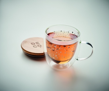 Logo trade promotional item photo of: Double wall borosilicate mug