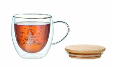 Logotrade promotional gift image of: Double wall borosilicate mug