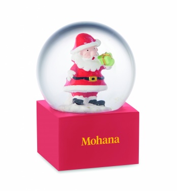 Logotrade promotional products photo of: Small snow ball glass ornament