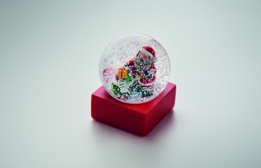 Logotrade advertising products photo of: Snow ball glass ornament