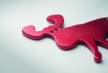Logo trade promotional items picture of: Recycled aluminium key ring Pori