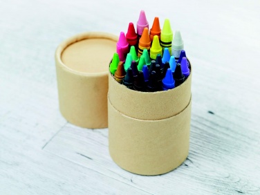 Logotrade promotional giveaway image of: 30 wax crayons